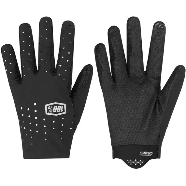 100% Sling Handschuhe Schwarz 1