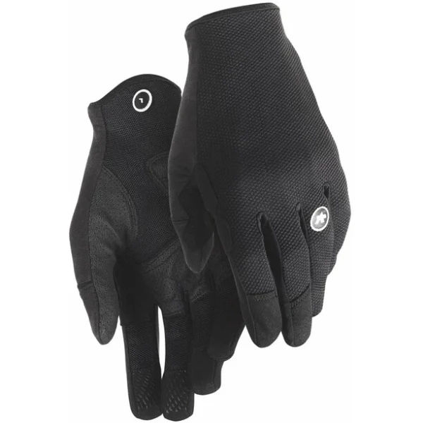 ASSOS Trail Vollfinger-Handschuhe Schwarz 1