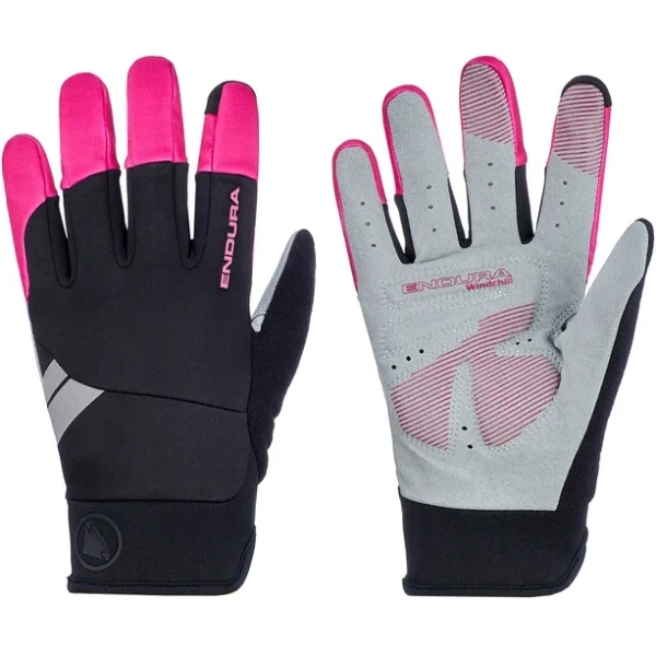 Endura Windchill Handschuhe Damen Rot 1
