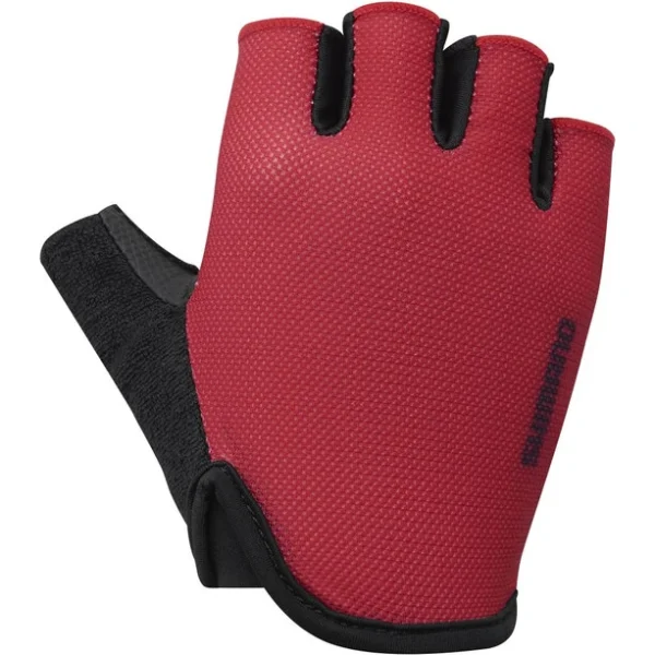 Shimano Airway Kurzfingerhandschuhe Kinder Rot/schwarz 1