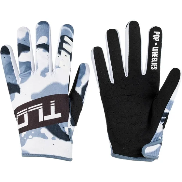 Troy Lee Designs GP Handschuhe Blau/weiß 1