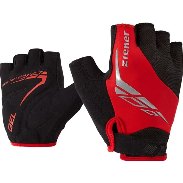 Ziener Ceniz Handschuhe Herren Rot/schwarz 1