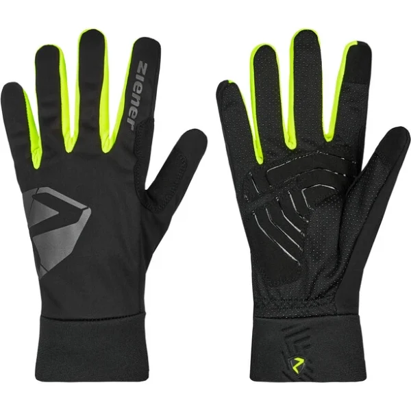 Ziener Dojan Touch Fahrradhandschuhe Schwarz 1